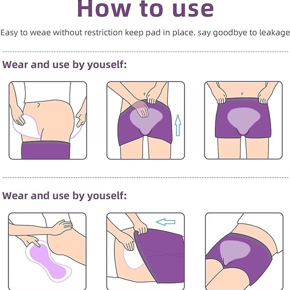 NWT Carer Purple Mesh Underwear (pack of 12) - Picture 6 of 8